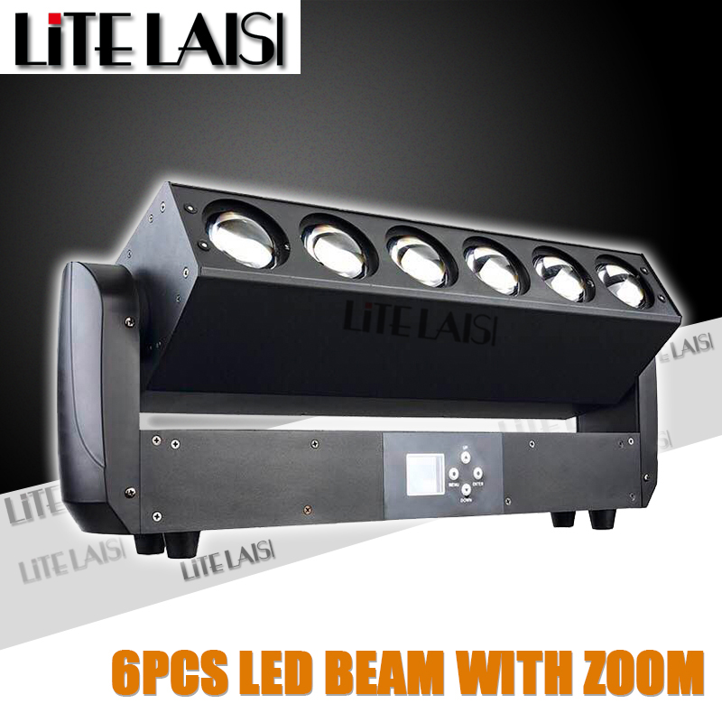 6X60W RGBW LED Moving Head Beam Light